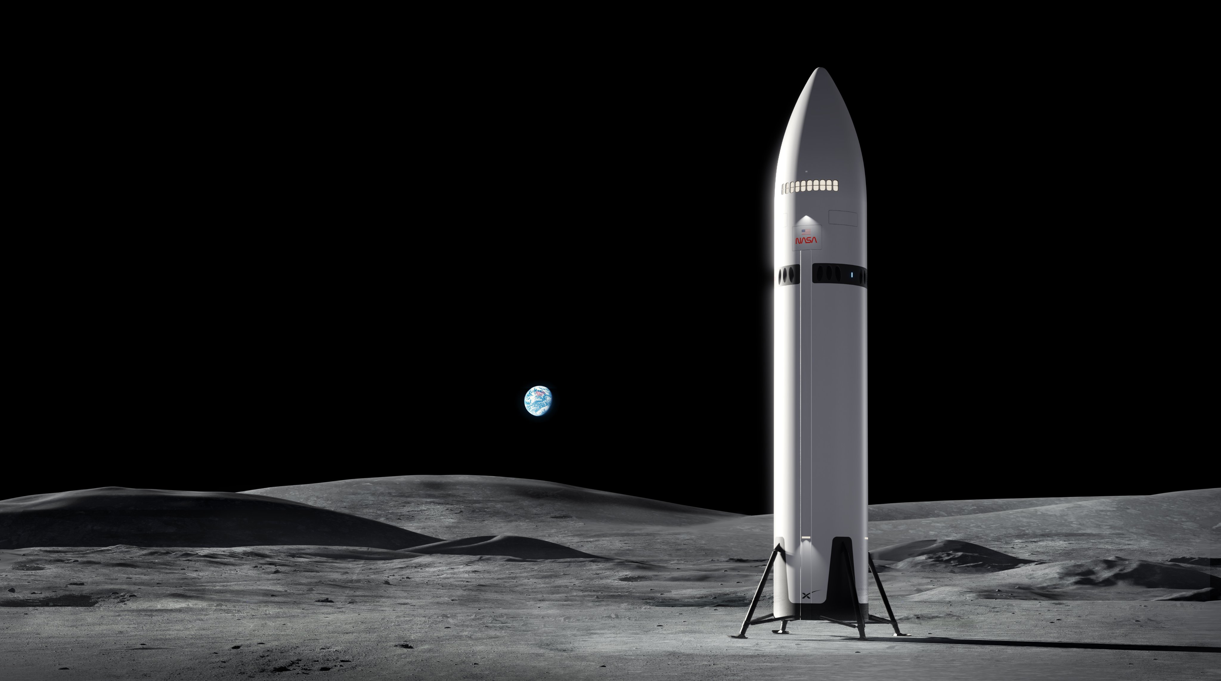Starship HLS rocket